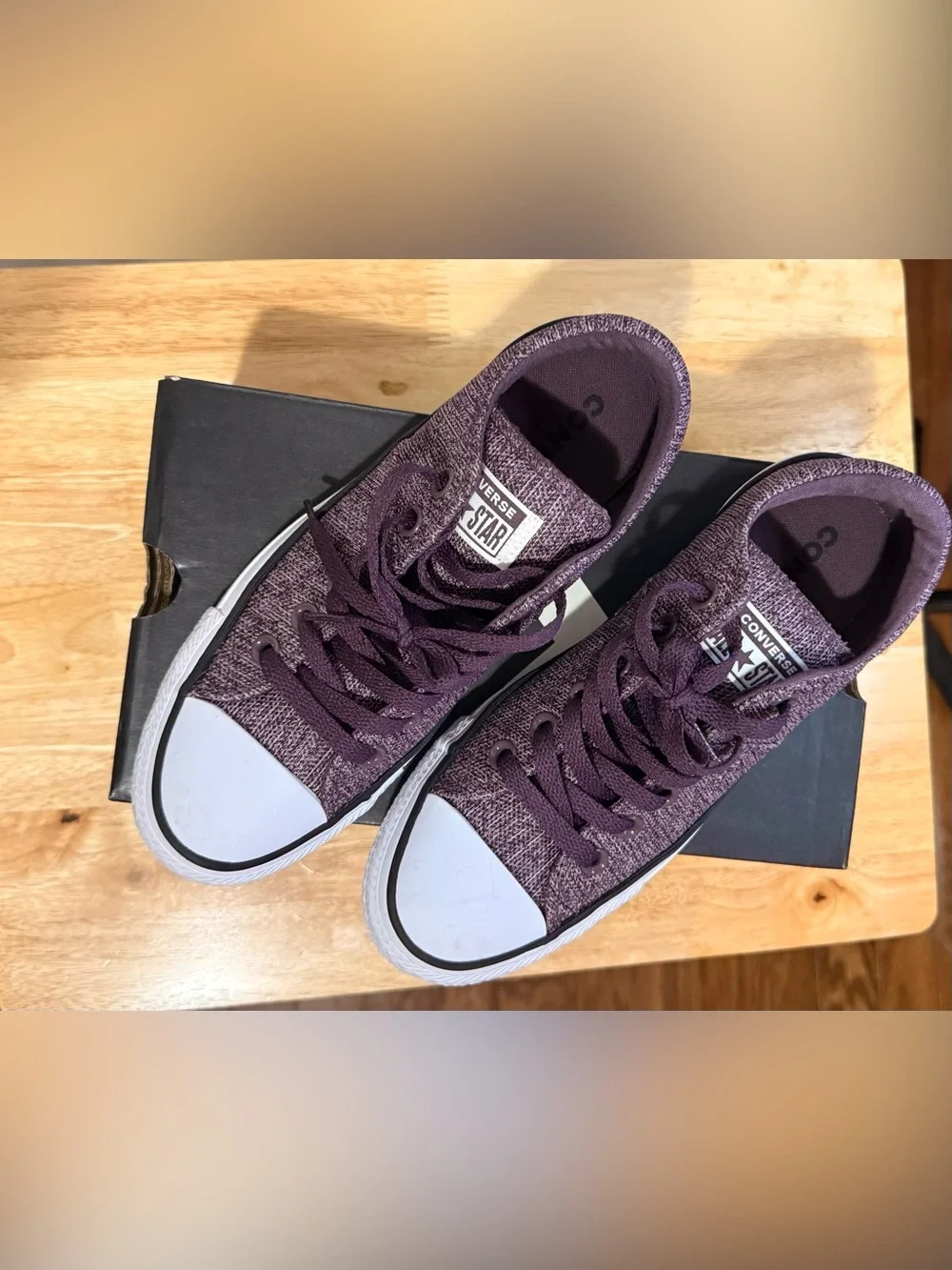 Converse Chuck Taylor All Star Madison Ox Violet Dust Purple Sneakers Size 7
